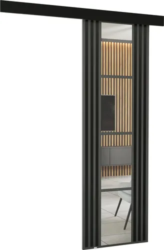 KIER FURNITURE Wandschiebetüren mit Spiegeln EMPI 60 in grau von KIER FURNITURE