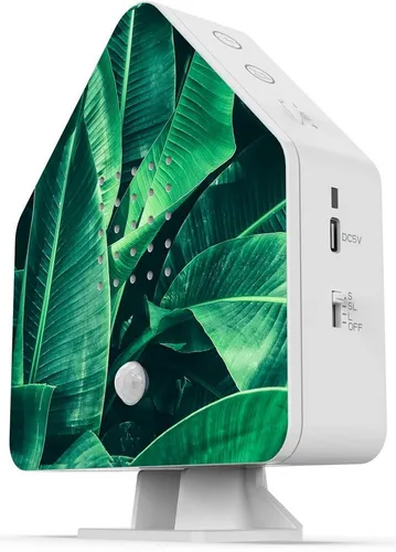 Northpoint LED Dekolicht Naturgeräuschebox Vogelzwitscher Bewegungsmelder Licht Aufladbar