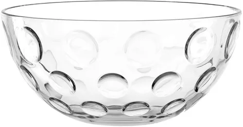 LEONARDO Schale Cucina Optic - Transparentes Glasdesign - Elegante Schale aus hochwertigem Glas, ideal für Snacks, Chips oder Salate. Perfekt für stilvolle Anlässe und den täglichen Gebrauch.
