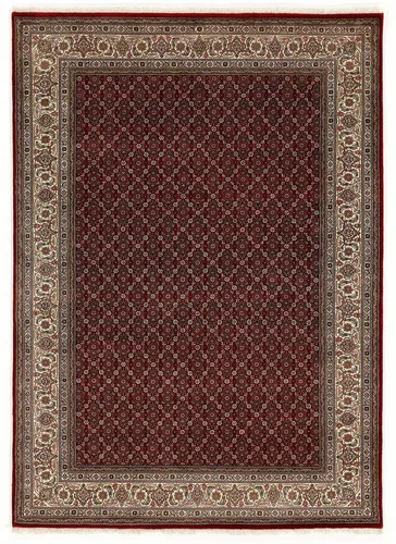 Cazaris Orientteppich 250x300 cm, Creme & Rot - Rechteckiger Orientteppich (250x300 cm) aus 97% Schurwolle, ideal für Fußbodenheizung, pflegeleicht und mit anschmiegsamer Haptik – perfektes Wohn-Accessoire für stilvolles Ambiente.