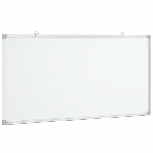 vidaXL Magnetisches Whiteboard 100x50 cm - Aluminium - Präsentationstafel mit glatter, leicht zu reinigender Oberfläche. Ideal zum Schreiben und Anbringen von Fotos. Sicher und vielseitig einsetzbar in Büros und Schulen.