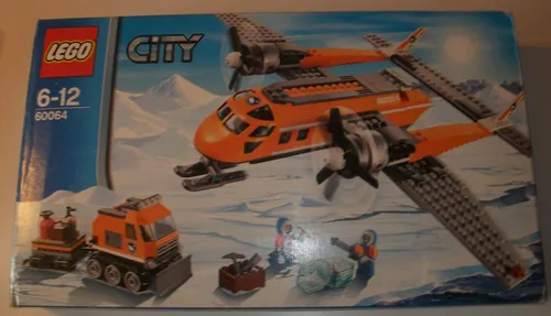RARITÄT! LEGO CITY 60064  Arktis-Versorgungsflugzeug NEU+ OVP Top Zustand