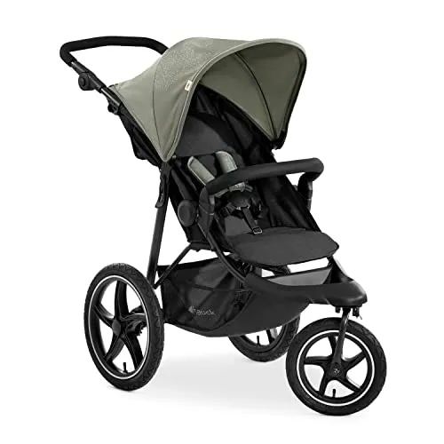 hauck Kinderwagen Runner 2 - Dreirad Buggy mit XL Lufträdern, für Kinder bis 22 kg, UV-Schutz 50+, höhenverstellbar und faltbar, ideal für jedes Terrain