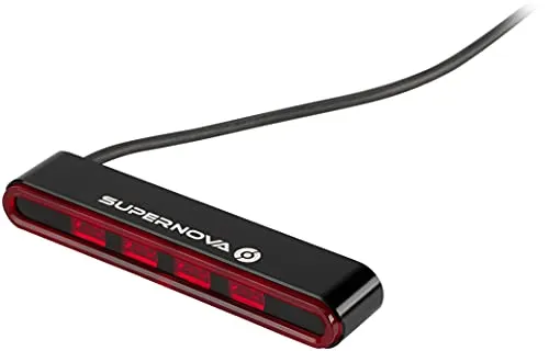 Supernova M99 Tail Light 2 Pro - E-Bike Rücklicht 12 V - Beleuchtung & Reflektoren, mit innovativer Lichttechnologie für maximale Sicherheit im Straßenverkehr, StVZO zugelassen.