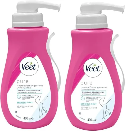 Veet Pure Haarentfernungscreme für Körper, Arme & Beine von Veet