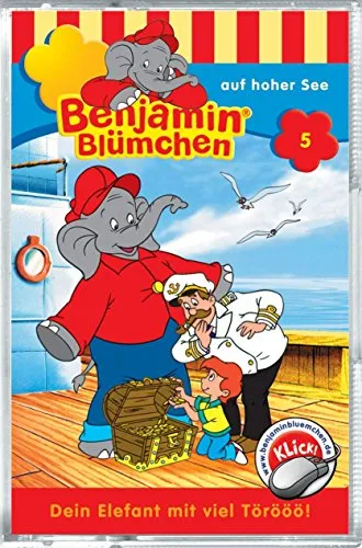 Folge 5: Benjamin auf hoher See [MC] [Musikkassette] von Kiddinx Entertainment Gmb