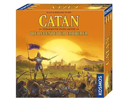 KOSMOS 695057 CATAN - Die Legende der Eroberer - Szenarien für Städte & Ritter, Erweiterung zur Erweiterung 