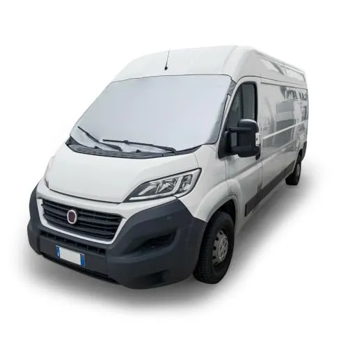 Lampa Windschutzscheibenabdeckung 66854 für Wohnmobile & Lieferwagen - Wetterfeste Abdeckung für Wohnmobile und Lieferwagen, schützt ganzjährig vor Frost, UV-Strahlen und Staub. Schnelle Anbringung und mit praktischer Aufbewahrungstasche.