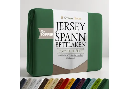 Bettlaken Grün von Strauss Home