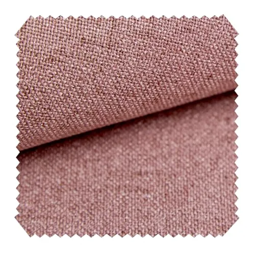 novely® AUEN Premium Möbelstoff - Robuster Webstoff - Fein Gewebter Polsterstoff - Pflegeleichte Meterware 1lfm | Farbe: 21 Altrosa