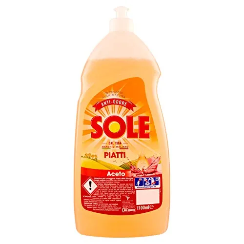Set 3 SOLE Piatti antiodore con aceto 1,1 lt.