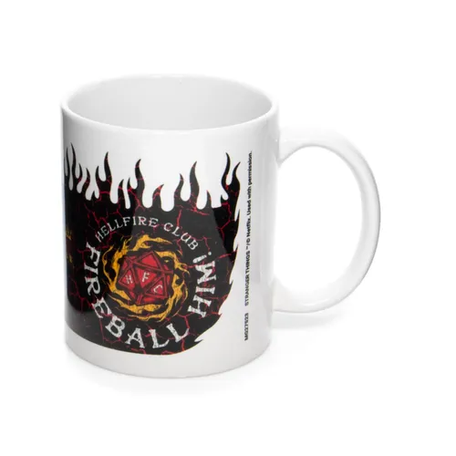 Stranger Things 4 Fireball Tasse Teetasse Kaffetasse Becher Mug 315 ml