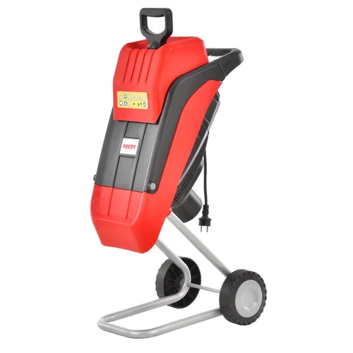 HECHT 625 Elektro Gartenhäcksler 2500W mit 40L Fangsack