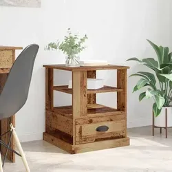 vidaXL Moderner Nachttisch mit Stauraum von vidaXL