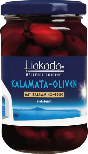 Liakada Gemüsekonserve, Liakada Kalamata Oliven entsteint ATG 155g