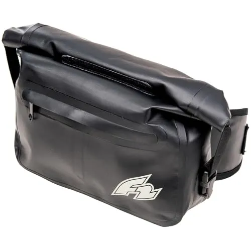 F2 Tasche Oahu - Hipbag, wasserdichte Bauchtasche 9 L Schwarz 2024/25 - Klassische Sporttaschen mit wasserdichtem Rolltop-Verschluss und 9 Liter Fassungsvermögen – ideal für Abenteuer unterwegs!