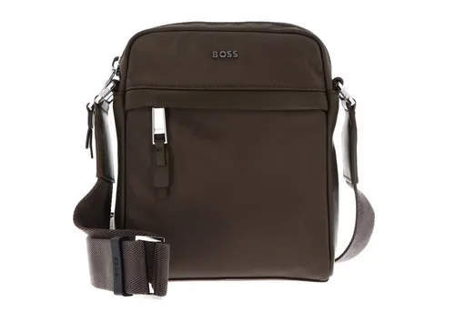 BOSS Highway N Crossover Bag Open Green - Herren-Schultertaschen, vielseitig tragbar als Umhängetasche oder Gürteltasche, ideal für den täglichen Gebrauch und immer griffbereit.