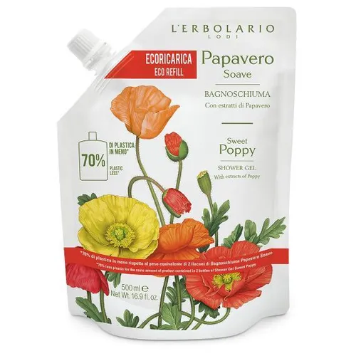 L'erbolario Richpap Schaumbad Papavero Soave 500 ML