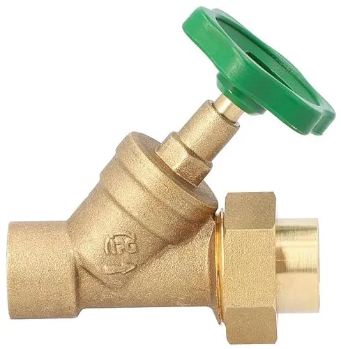 Schlösser Schrägsitzventil ohne Entleerung 28mm Lötanschluss