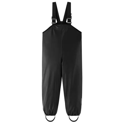 Reima Lammikko Regenhose schwarz (9990) 92 cm - Die Reima Lammikko Regenhose ist perfekt für aktive Kinder, bietet zuverlässigen Nässeschutz mit über 10.000 mm Wassersäule und reflektierenden Details für mehr Sicherheit. Ideal für Abenteuer bei jedem Wetter!