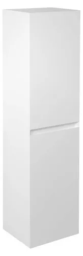 Sapho Seitenschrank FILENA Hochschrank 35x140x30cm, weiß matt - Eleganter Hochschrank in Weiß matt, ideal für Büros. Mit Soft Close Scharnieren für sanftes Schließen. Perfekt für die platzsparende Aufbewahrung.