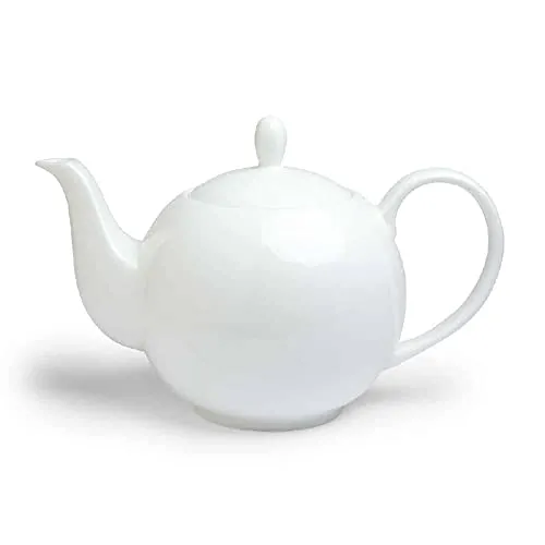 TeaLogic Teekanne Sabine 1,0l weiß - Fine Bone China