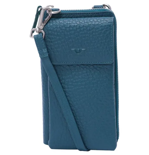 Voi Hirsch Bonita Handytasche petrol 70620-petrol - Umhängetaschen aus genarbtem Leder in stilvollem petrol, idealer Schutz für Ihr Smartphone und modisches Accessoire zugleich.
