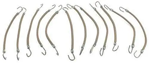 Efalock Haarbinder braun 10 cm