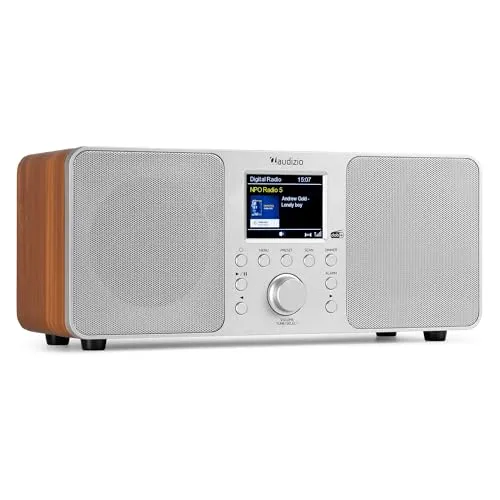 Audizio Genua DAB Radio mit Bluetooth – Perfekter Klang für Zuhause und Unterwegs