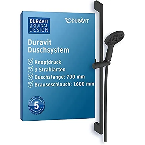 Duravit Universal Duschsystem mit 3 Strahlarten - Badewannen- & Duschsysteme mit höhenverstellbarer Handbrause und modernster Technologie für individuellen Duschkomfort. Wählen Sie zwischen Rain, Pulse und Mono für ein luxuriöses Duscherlebnis.
