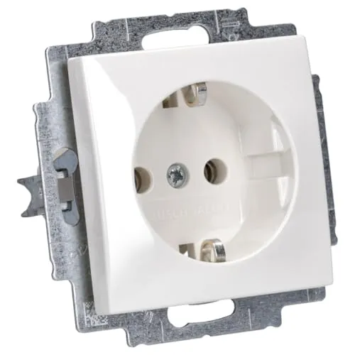 Busch-Jaeger 20 EUC-914 SCHUKO Steckdosen-Einsatz alpinweiß von Busch-Jaeger