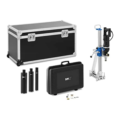 MSW MSW-CDM 2200D TITAN KIT Kernbohrgerät mit Ständer in Box 2200 W 1300 U/min Kernbohrmaschine Kernbohrgerät handgeführt