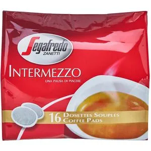 Segafredo Kaffeepads Intermezzo, dunkle Röstung, 16 Pads, 16 Stück