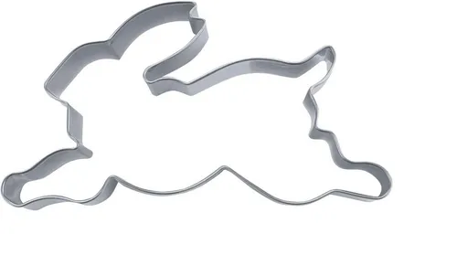 STÄDTER Ausstechform Premium Ausstechform Hase springend 6 cm für Ostern, Einzigartiger Ausstecher für kreative Backkreationen