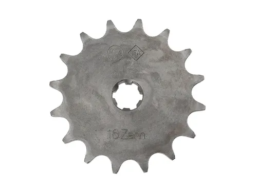 Ritzel, kleines Kettenrad, 16 Zahn - für Simson S50, KR51/1 Schwalbe, SR4-2 Star