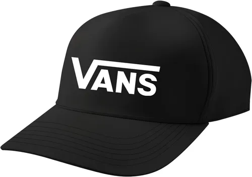 VANS DROP V LOGO SNAPBACK Cap 2026 schwarz - Die VANS DROP V LOGO SNAPBACK Cap 2026 schwarz vereint klassischen Stil mit strapazierfähigem Baumwollmaterial. Mit verstellbarem Druckknopf für optimale Passform und ikonischer Vans-Stickerei ist sie der perfekte Begleiter für jeden Tag.