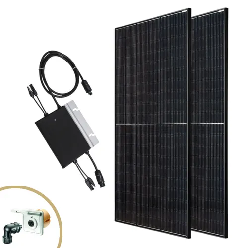 Balkonkraftwerk 600 W | Photovoltaikanlage für Flachdächer