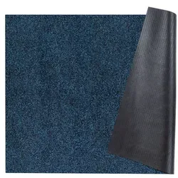 ANRO Läufer Teppichläufer POET Sauberlaufmatte Fußmatte Teppich Läufer, eckig, Höhe: 5 mm, Bodenläufer 240x100cm Meliert Blau Breite 100cm blau 100 cm x 240 cm x 5 mm