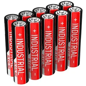 Ansmann Industrial Micro (AAA)-Batterie Alkali-Mangan 1.5 V 10 St.