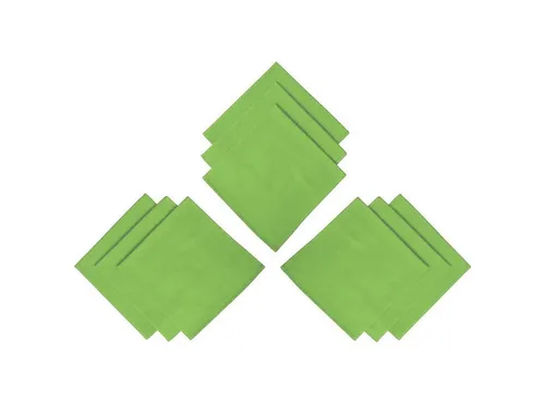 Engelland Stoffserviette Mundtuch 45 x 45 cm, 9er Set - Hochwertiges 9er Set aus 100 % Baumwolle in Gastronomiequalität. Ideal für Festlichkeiten oder den täglichen Gebrauch. Edles Design und rundherum eingesäumt für langanhaltende Farbfreude!