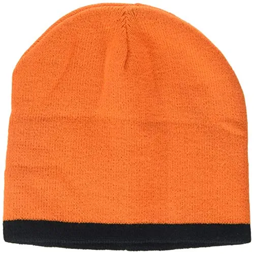 Result Ergebnis RC046 Wendemütze Einheitsgröße orange/schwarz