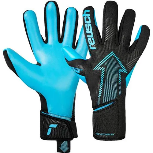 REUSCH Herren Handschuhe Fastgrip Aqua - Torwarthandschuhe mit außergewöhnlichem Grip dank innovativem Reusch Grip Aqua Haftschaum, ideal für alle Wetterbedingungen und optimale Ballkontrolle.