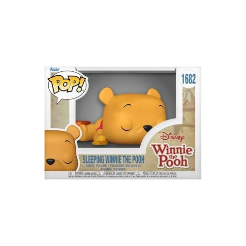 Funko Pop! Disney: Winnie The Pooh – Sleeping Pooh - Vinyl-Sammelfigur - Geschenkidee - Offizielle Handelswaren - Spielzeug Für Kinder und Erwachsene - Cartoon/Animation Fans