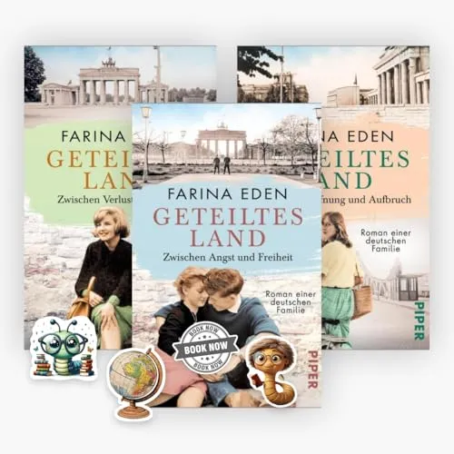 Die DDR-Saga Band 1-3 plus 1 exklusives Stickerset