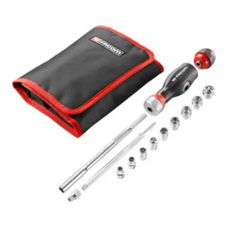 Facom PROTWIST Stecknusshalter-Set, 5-tlg. ATCL.3.12PB von Facom