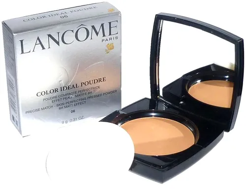 Lancôme Color Ideal Poudre 06 - Beige Cannelle - Kompakter Puder für einen makellosen Teint, ideal für unterwegs. Hochwertige Textur für ein perfektes Finish. Kategorie: Makeup Teint.