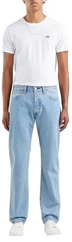 Levi's Herren 501® Original Fit Jeans - Jeans mit klassischem Schnitt, zeitloses Design und unverwechselbarem Levi's Stil für jeden Anlass.
