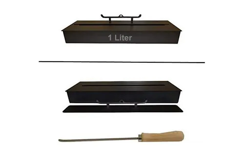 Kaminbau Mierzwa Bio Ethanol Brenner 1 Liter Schwarz von Kaminbau Mierzwa