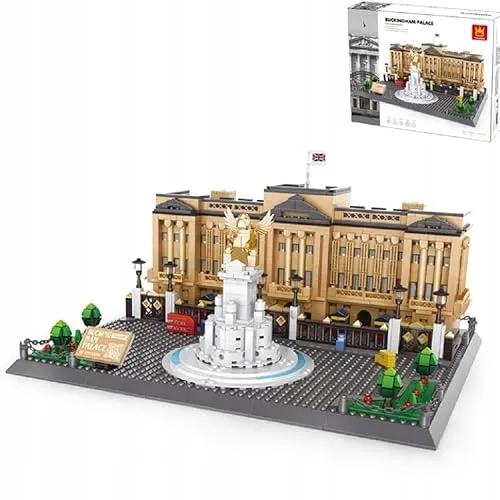 COIL Modellbausätze Buckingham Palace - Spielbausteine für Architekturmodelle, fördern kreatives Lernen und Geduld. Ideal für Kinder und Erwachsene, als Geschenk oder Dekoration.