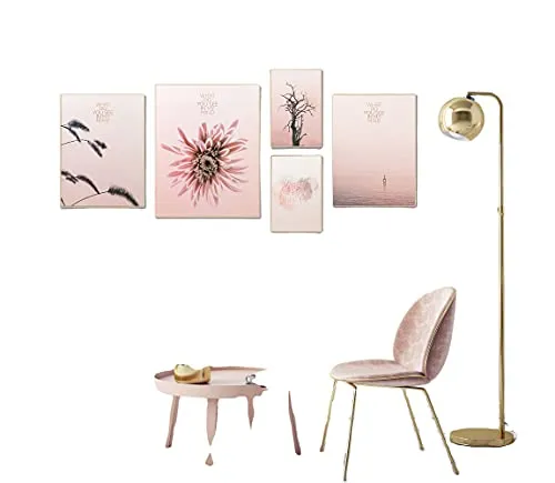 Visario gerahmtes Bilder Set 5 Teile MIND 4511 deutsche Marke und Lager.Fertig zum aufhängen, toller Schmuckrahmen alles inklusive !